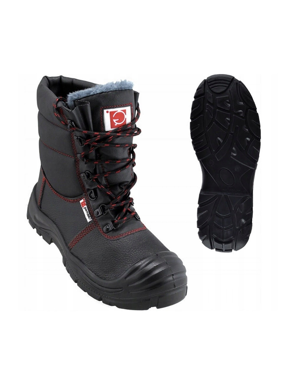 BUTY TRZEWIK BEZPIE.492 GALMAG Z NOSK.40 OCIEPLANE/WYSOKIE