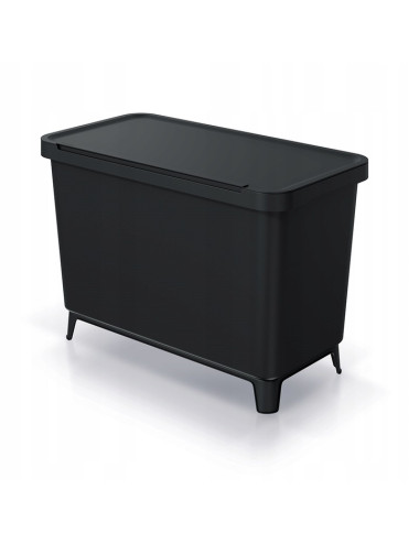 KEDEN KOSZ NA ŚMIECI SYSTEMA 3x10L - CZARNY RECYKLING