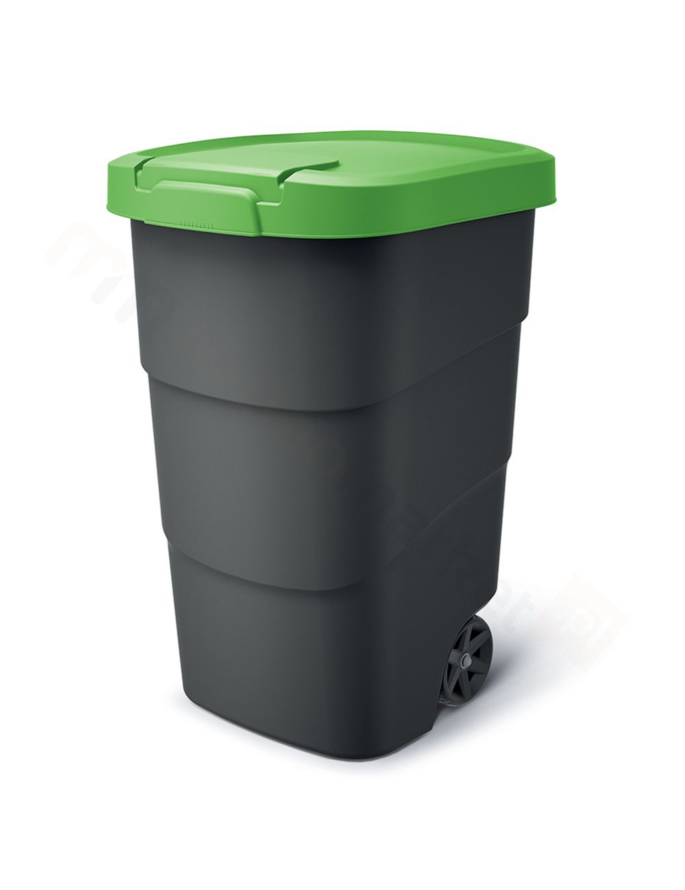 KEDEN KOSZ NA ŚMIECI WHEELER 95 L - ZIELONY