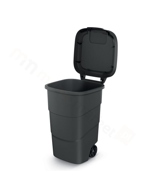 KEDEN KOSZ NA ŚMIECI WHEELER 95 L - ZIELONY