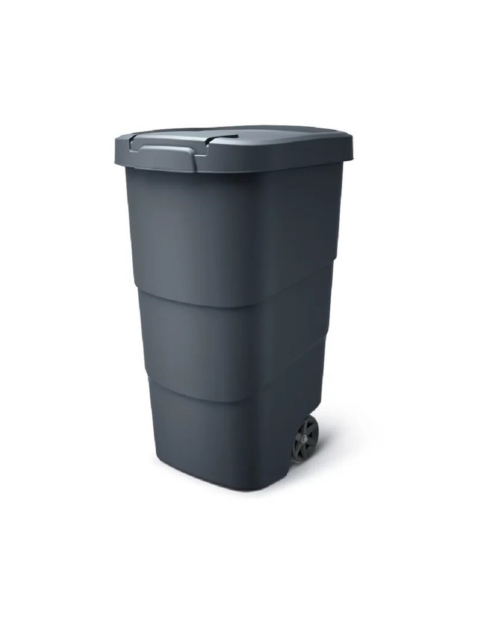 KEDEN KOSZ NA ŚMIECI WHEELER 95 L - CZARNY RECYKLING*