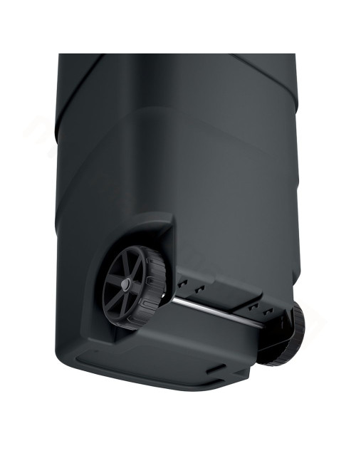 KEDEN KOSZ NA ŚMIECI WHEELER 90 L - BRĄZOWY