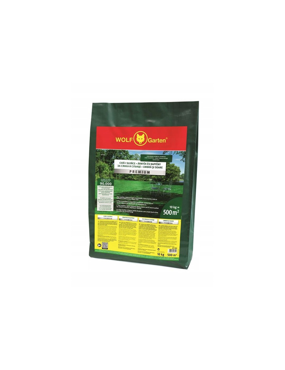 WOLF GARTEN TRAWA PREMIUM CIEŃ I SŁOŃCE SP 500m2