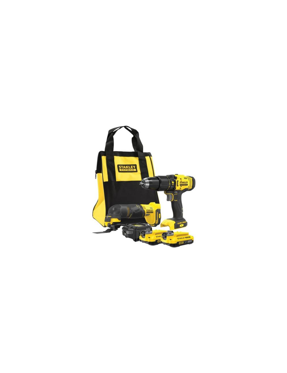 STANLEY ZESTAW V20 SFMCK213D2S (SFMCD711 + SFMCE500) 2x2,0Ah TORBA