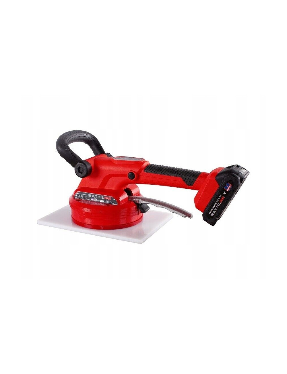 MONTOLIT WIBRUJĄCA PRZYSSAWKA DO PŁYTEK 20V LI-ion 2x1,5Ah BATTILONE