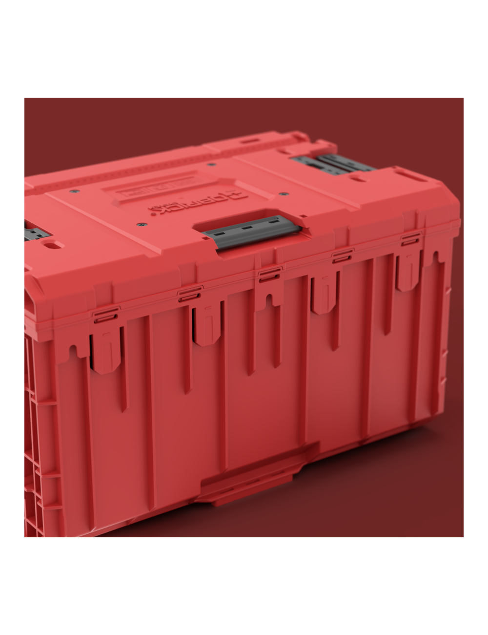QBRICK SYSTEM ONE DRAWER 3 TOOLBOX 2.0 RED ULTRA HD CUSTOM