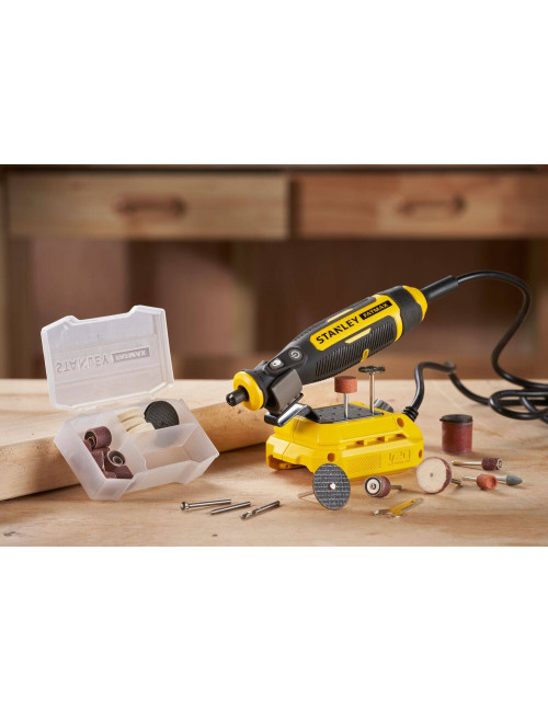 STANLEY SZLIFIERKO-GRAWERKA MINI V20 +33 ACC 6700-34 000 OBR. MIN.