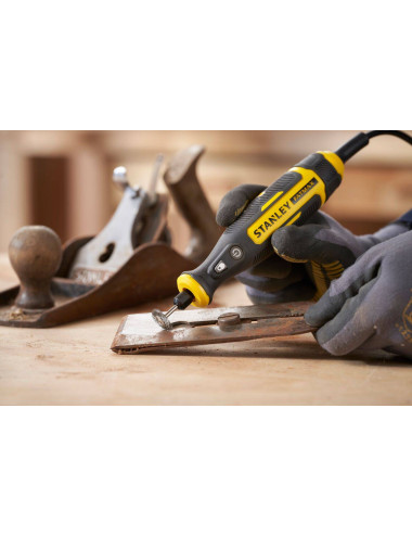 STANLEY SZLIFIERKO-GRAWERKA MINI V20 +33 ACC 6700-34 000 OBR. MIN.