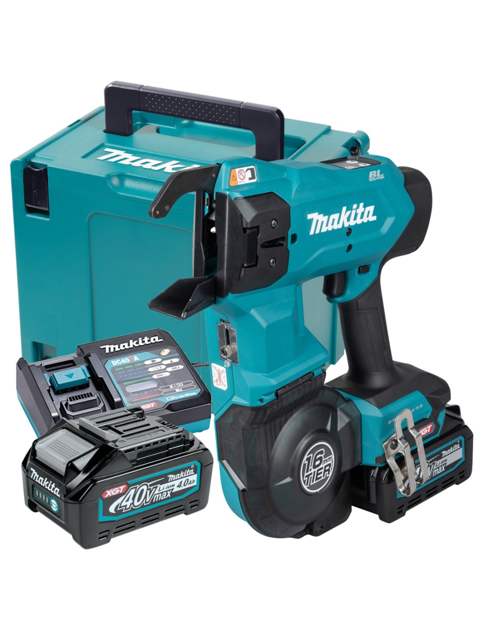 MAKITA WIĄZARKA DO ZBROJEŃ 40V XGT TR001GM202 BL (UN3481)