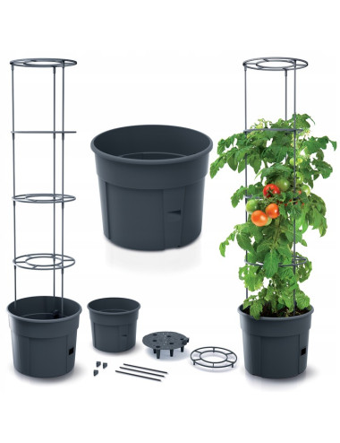PROSPERPLAST DONICZKA TOMATO GROWER 12L - ANTRACYT