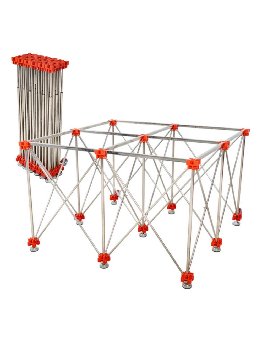 RUBI STÓŁ ROBOCZY SKŁADANY 120 x 120cm