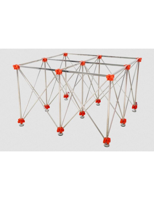 RUBI STÓŁ ROBOCZY SKŁADANY 120 x 120cm