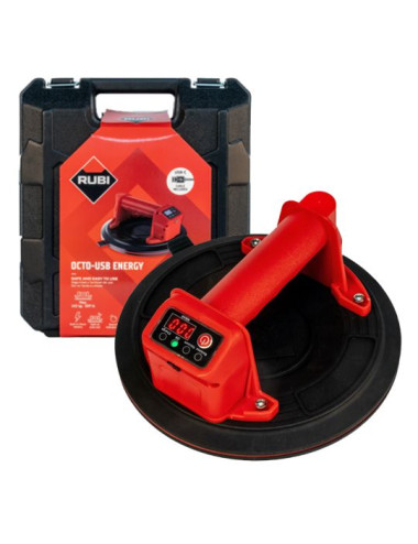 RUBI akumulatorowa przyssawka próżniowa do płytek 3,7V OCTO-USB ENERGY 2Ah