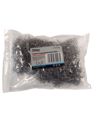 SILVER ZSZYWKI DO ZGRZEWAREK PLASTIKU 500szt. MIX