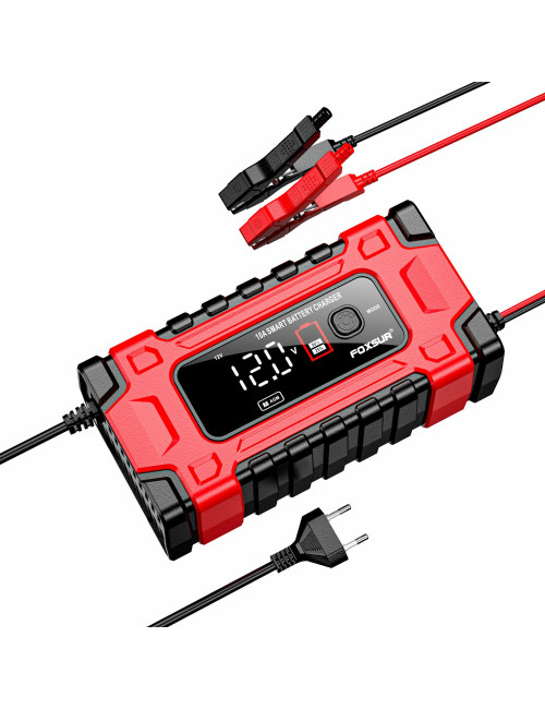 AWTOOLS EM PROSTOWNIK FOXSUR 12V&amp;24V 10A LCD