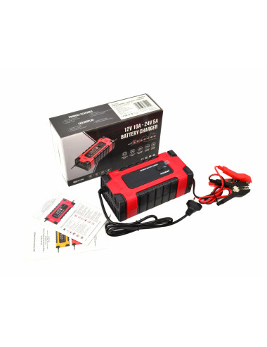 AWTOOLS EM PROSTOWNIK FOXSUR 12V&amp;24V 10A LCD