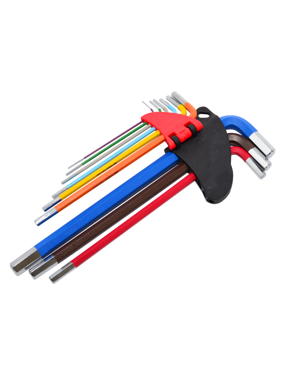 AWTOOLS KLUCZE IMBUSOWE HEX/ 1,5-10,0mm/ 9szt. KOLOR  BLACK LINE