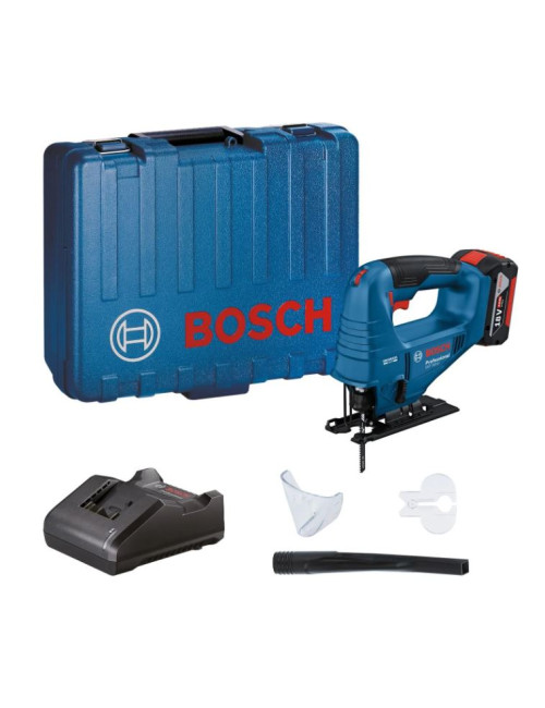 BOSCH WYRZYNARKA 18V GST 183-LI 1x4,0Ah UCHWYT "B" WALIZKA