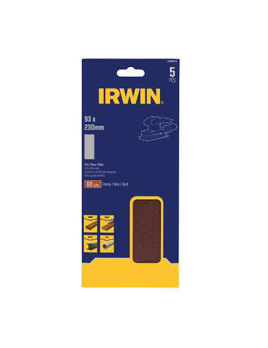 IRWIN PAPIER ARKUSZ 115 x  140mm    P150 /10szt.