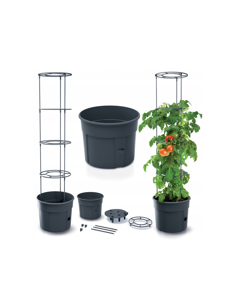 PROSPERPLAST DONICZKA TOMATO GROWER 28L - ANTRACYT
