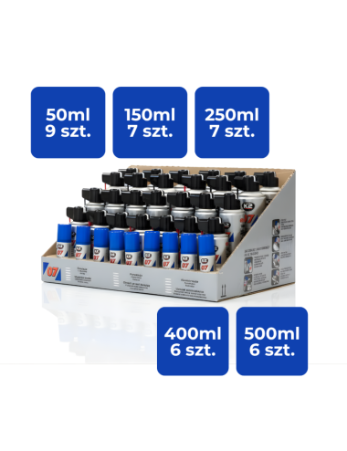 K2 ZESTAW PREPARATU WIELOZADANIOWEGO 07MIX DISPLAY 35szt