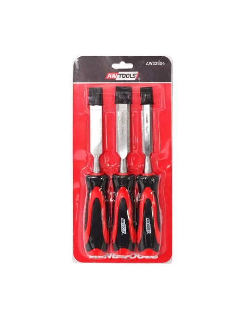 AWTOOLS ZESTAW DŁUT Z PLAST. UCHWYTAMI 3szt. 14/16/20mm