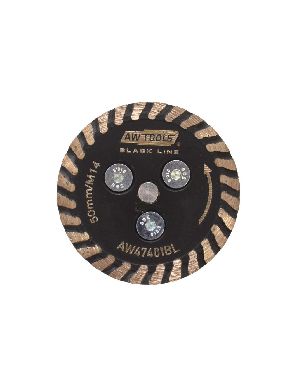 AWTOOLS TARCZA DO PODCINANIA DIAMENTOWA 50mm M14 MINI TURBO