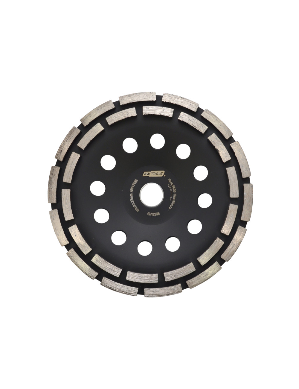 AWTOOLS TARCZA DIAMENTOWA DO SZLIFOWANIA BETONU SEGMENTOWA / 180mm