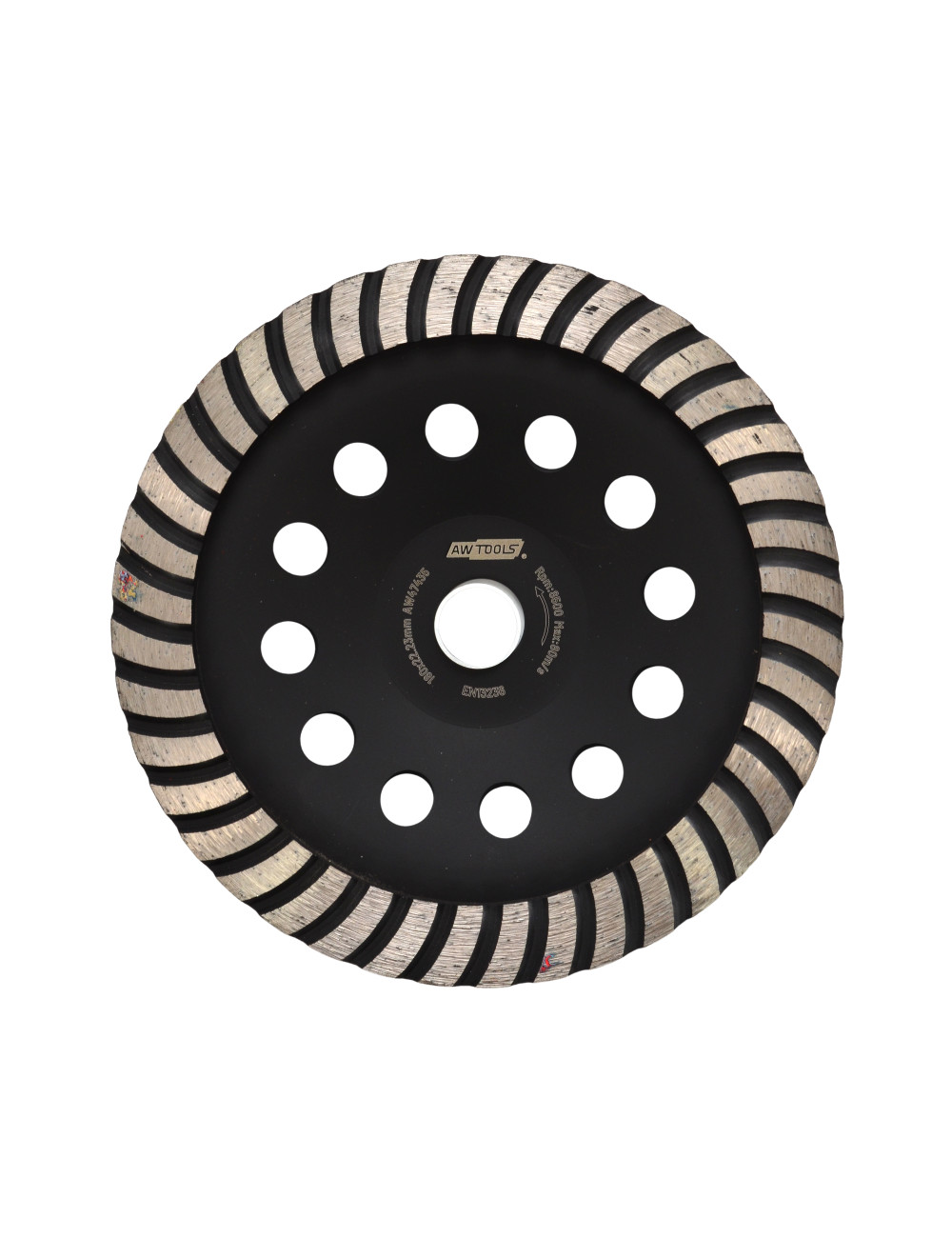 AWTOOLS TARCZA DIAMENTOWA DO SZLIFOWANIA BETONU TURBO / 180mm