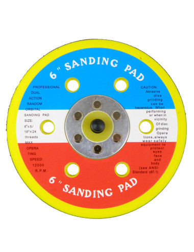 SILVER DYSK DO SZLIFIERKI MIMOŚR. 150mm  PNEUMATYCZNEJ