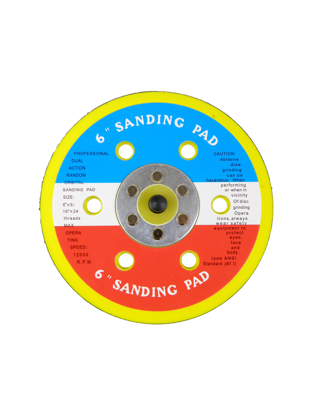 SILVER DYSK DO SZLIFIERKI MIMOŚR. 150mm  PNEUMATYCZNEJ