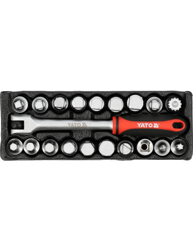 YATO ZESTAW KLUCZY DO KORKÓW OLEJU 20el.