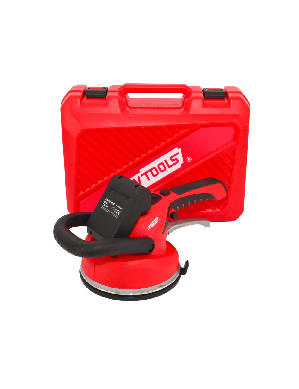 AWTOOLS PRZYSSAWKA WIBRUJĄCA DO PŁYTEK 2x18V 50KG