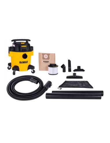 Odkurzacz sucho/mokro gniazdo elektro 20 l Dewalt