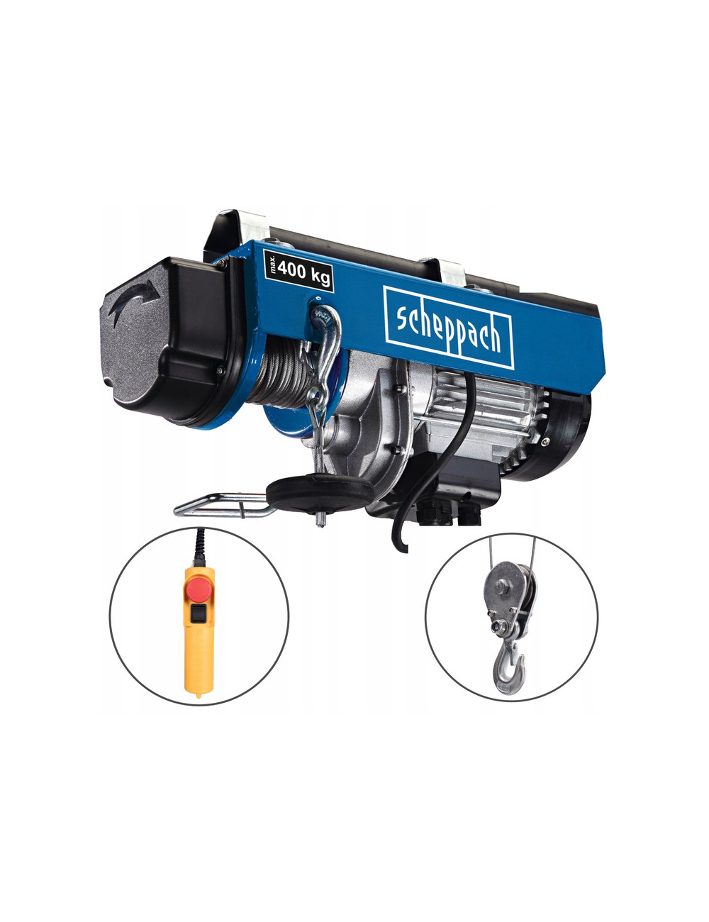 SCHEPPACH WCIĄGARKA LINOWA ELEKTRYCZNA HRS400