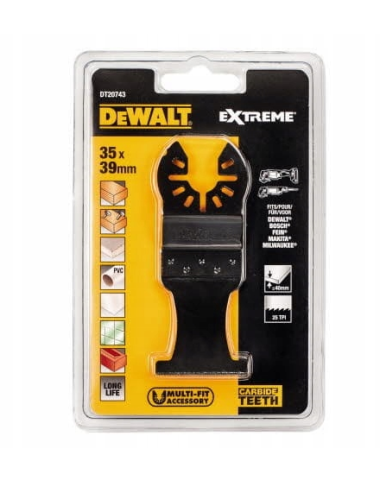 DEWALT MT BRZESZCZOT 35x39mm DO DREWNA I METALU