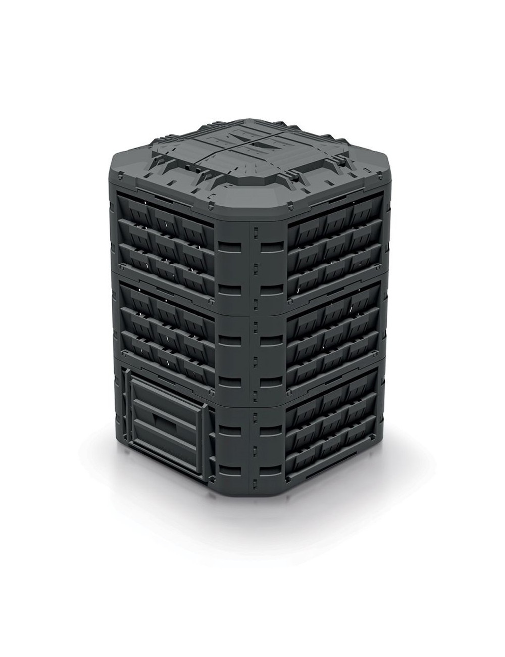 PROSPERPLAST KOMPOSTOWNIK  950L IKST950C CZARNY