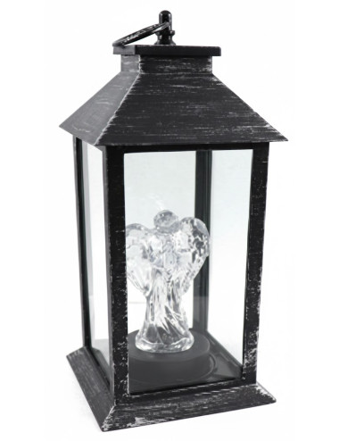 VOLTENO LAMPKA SOLARNA KAPLICZKA CHAPEL ANGEL CZARNA
