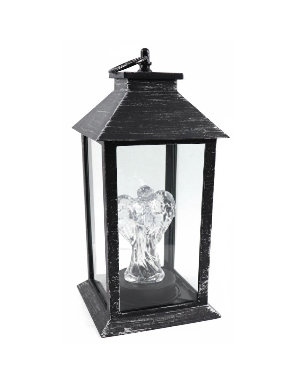VOLTENO LAMPKA SOLARNA KAPLICZKA CHAPEL ANGEL CZARNA