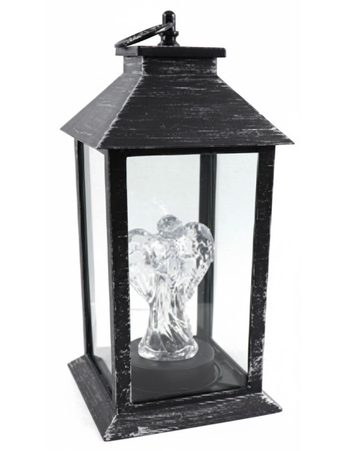 VOLTENO LAMPKA SOLARNA KAPLICZKA CHAPEL ANGEL CZARNA