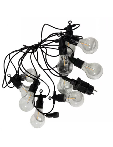 VOLTENO LAMPKA SOLARNA WISZĄCA EDISON 2w1 /GIRLANDA