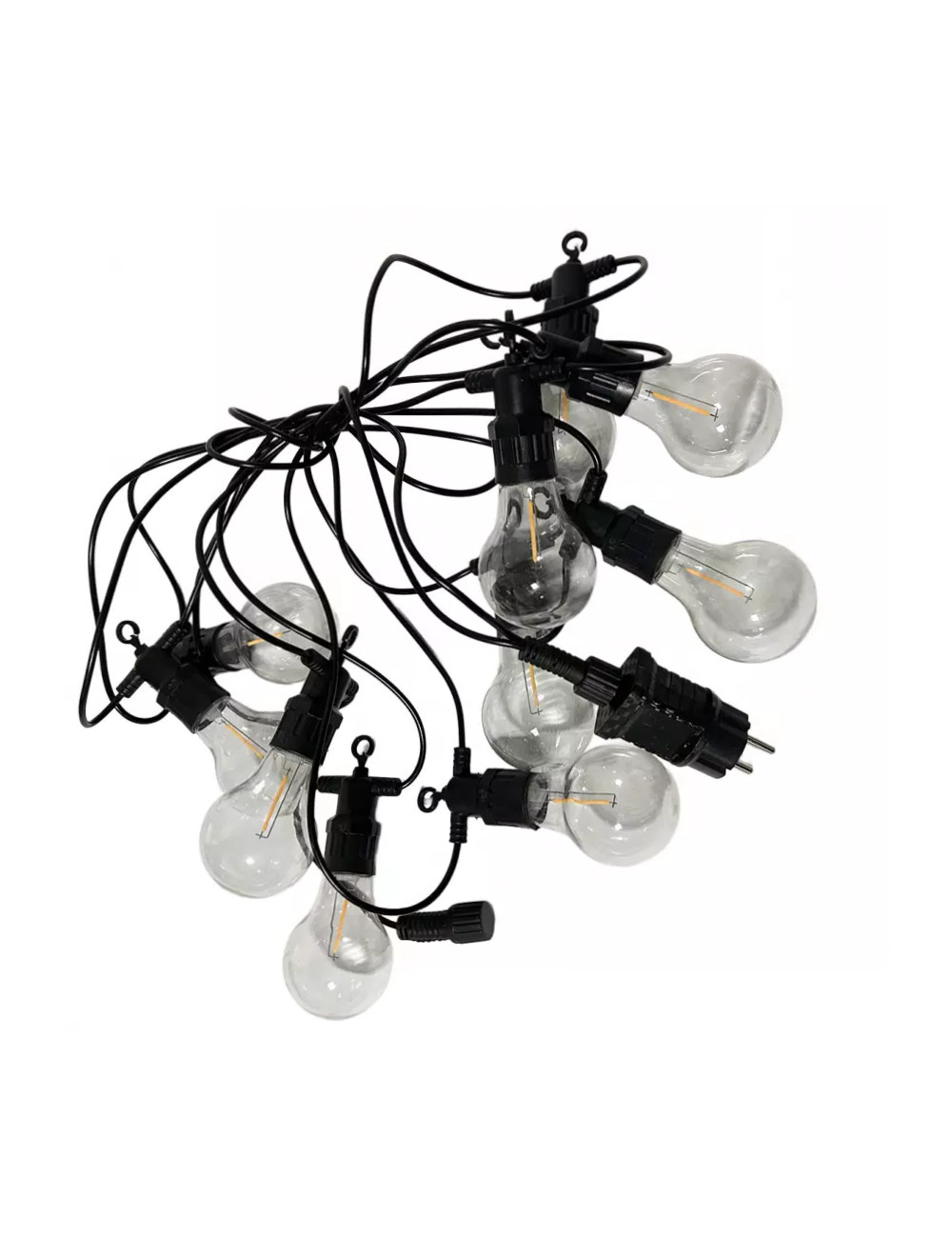 VOLTENO LAMPKA SOLARNA WISZĄCA EDISON 2w1 /GIRLANDA