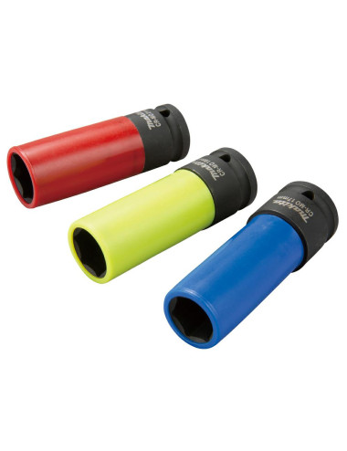 MAKITA ZESTAW NASADEK UDAROWYCH DO KÓŁ 17 19 21mm