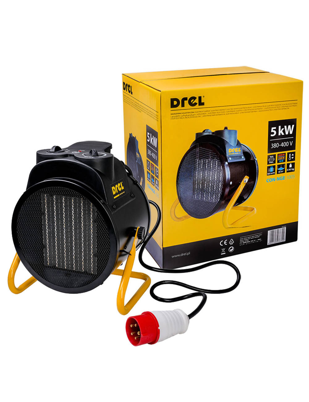 DREL NAGRZEWNICA ELEKTRYCZNA 5KW