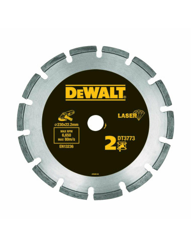 DEWALT TARCZA DIAMENTOWA SEG. 230x2,4x22,2mm