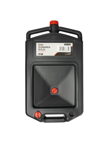 MISKA DO SPUSZCZANIA OLEJU 8L SILVER