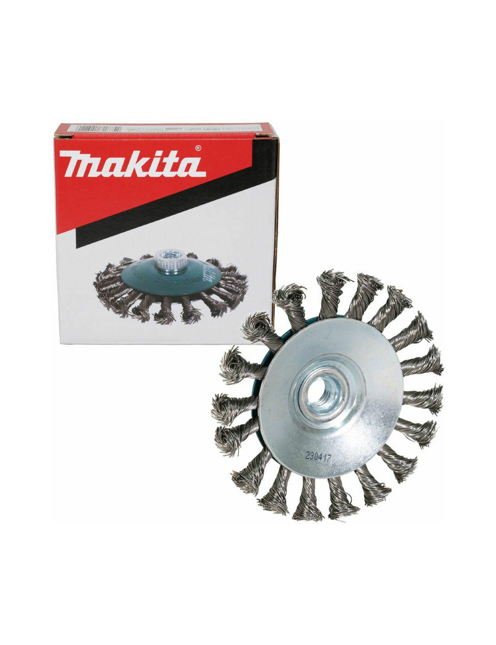 MAKITA SZCZOTKA STOŻKOWA M14 115mm 0,5mm INOX