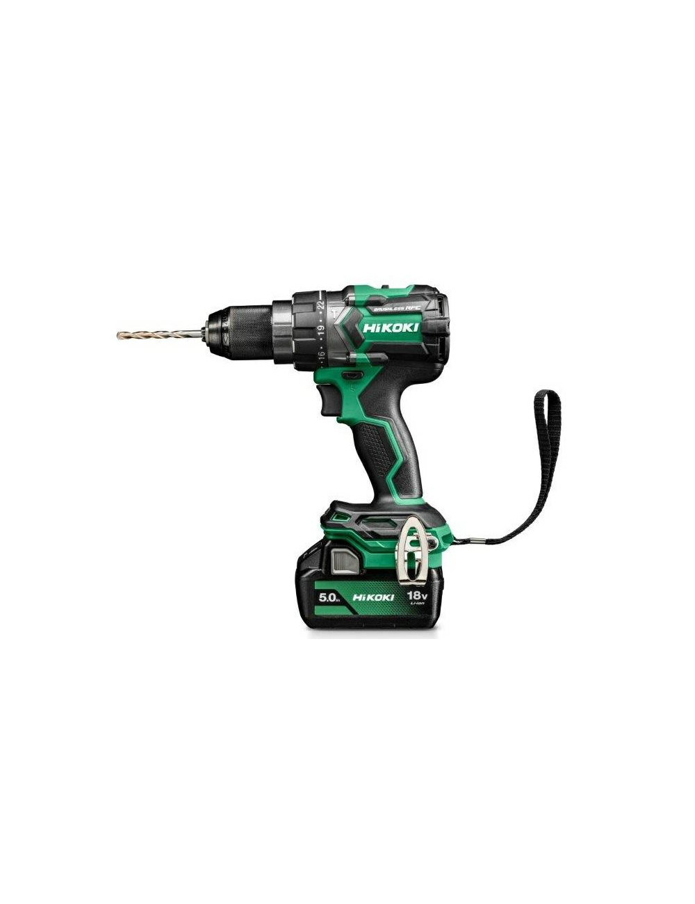 HIKOKI WKRĘTARKA UDAROWA 18V DV18DCWPZ 140Nm 2x5,0Ah BL HITSYSTEM