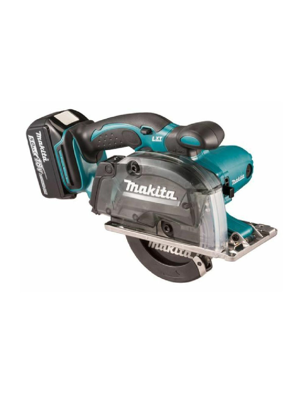 MAKITA PILARKA TARCZOWA DO METALU  18V 135mm DCS552RTJ 2x5,0Ah