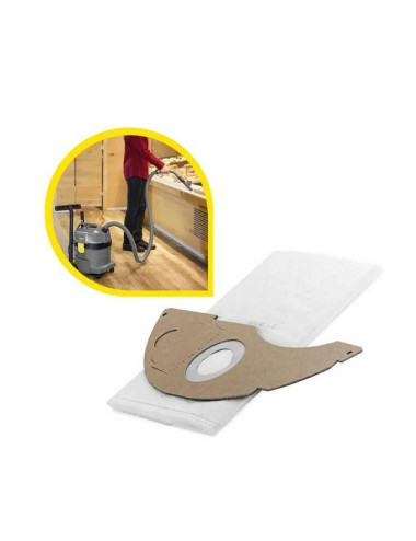 KARCHER WORKI FILTRACYJNE FIZELINOWE 5szt. NT 22 1